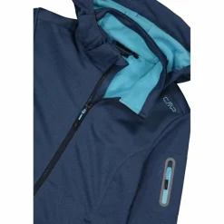 Damenjacke aus Softshell Meliert