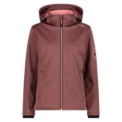 Damenjacke aus Softshell Meliert