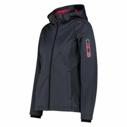 Damenjacke aus Softshell Meliert