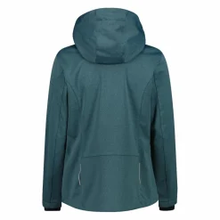 Damenjacke aus Softshell Meliert