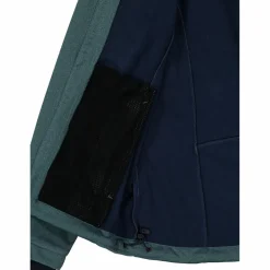 Damenjacke aus Softshell Meliert