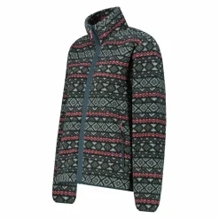 Damenjacke aus Teddyfleece mit Reißverschluss