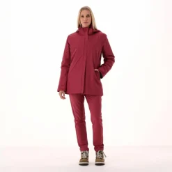 Damenjacke mit abnehmbarer Kapuze und Innenseite