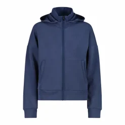 Damenjacke mit Reißverschluss aus Modal mit matt glänzendem Finish