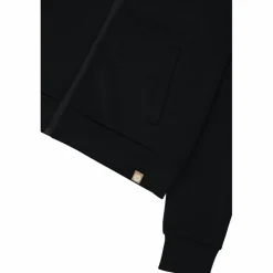 Damenjacke mit Reißverschluss aus Modal mit matt glänzendem Finish