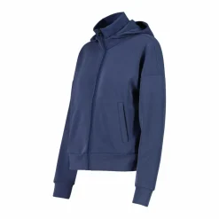 Damenjacke mit Reißverschluss aus Modal mit matt glänzendem Finish