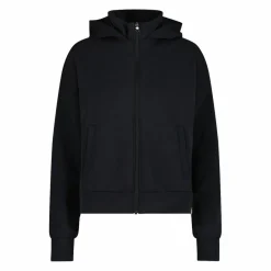 Damenjacke mit Reißverschluss aus Modal mit matt glänzendem Finish