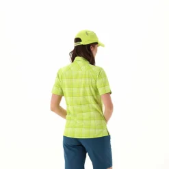 Damen-Kurzarmhemd mit Karomuster