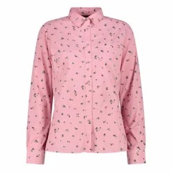 Damen-Langarm-shirt mit floralem Muster