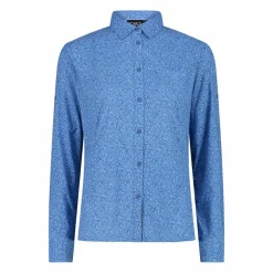 Damen-Langarm-shirt mit floralem Muster