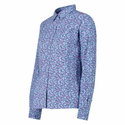 Damen-Langarm-shirt mit geometrischem Druck