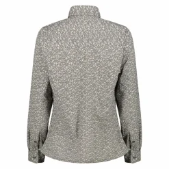 Damen-Langarm-shirt mit geometrischem Druck