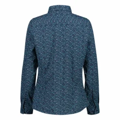 Damen-Langarm-shirt mit geometrischem Druck