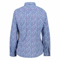 Damen-Langarm-shirt mit geometrischem Druck