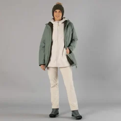 Damenmantel mit Kapuze und abnehmbarem Innenfutter