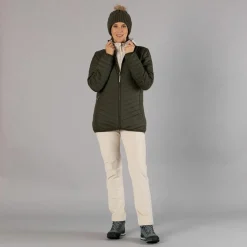 Damenmantel mit Kapuze und abnehmbarem Innenfutter
