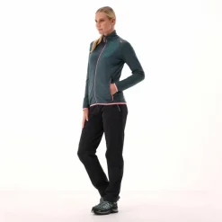 Damen-Merino-Fleecejacke Unlimitech mit Reißverschluss