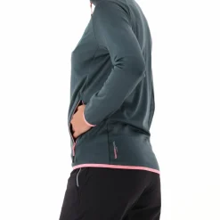Damen-Merino-Fleecejacke Unlimitech mit Reißverschluss