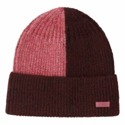 Damenmütze aus Rippstrick