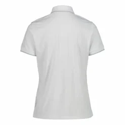 Damen-Poloshirt aus Stretch-Piqué