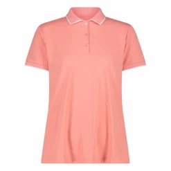 Damen-Poloshirt aus Stretch-Piqué
