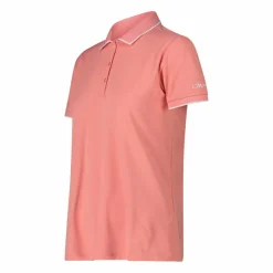 Damen-Poloshirt aus Stretch-Piqué
