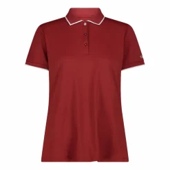 Damen-Poloshirt aus Stretch-Piqué