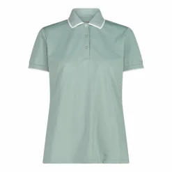 Damen-Poloshirt aus Stretch-Piqué