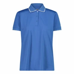 Damen-Poloshirt aus Stretch-Piqué