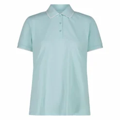 Damen-Poloshirt aus Stretch-Piqué