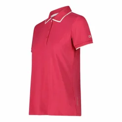 Damen-Poloshirt aus Stretch-Piqué