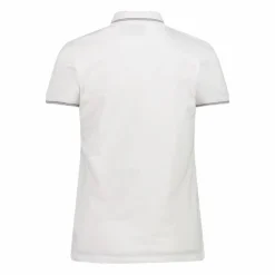 Damen-Poloshirt in Melange-Stretch-Gewebe