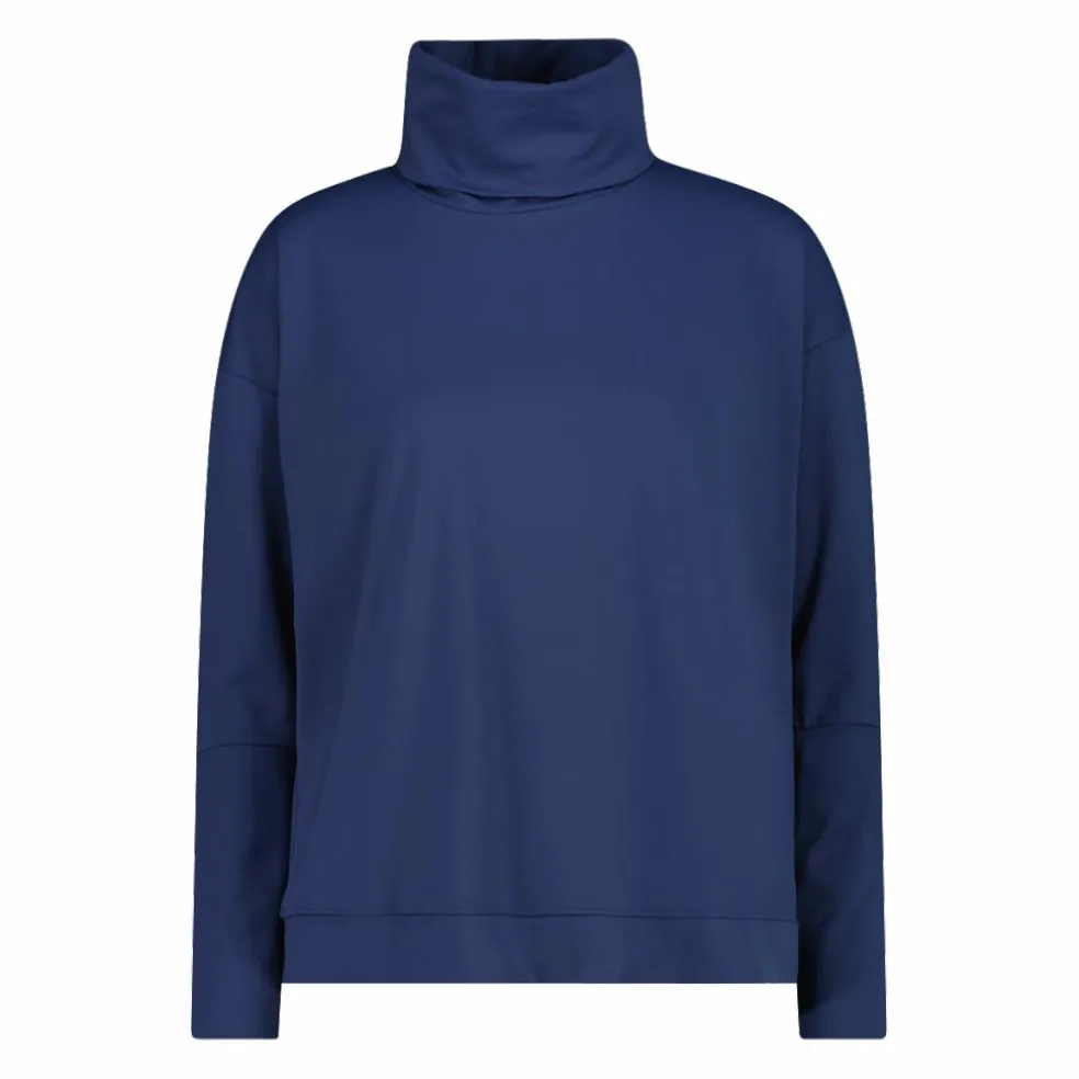 Damenpullover mit langen Ärmeln und Rollkragen