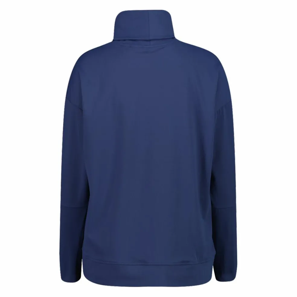 Damenpullover mit langen Ärmeln und Rollkragen