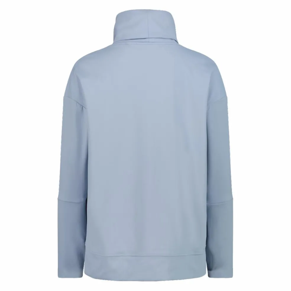 Damenpullover mit langen Ärmeln und Rollkragen