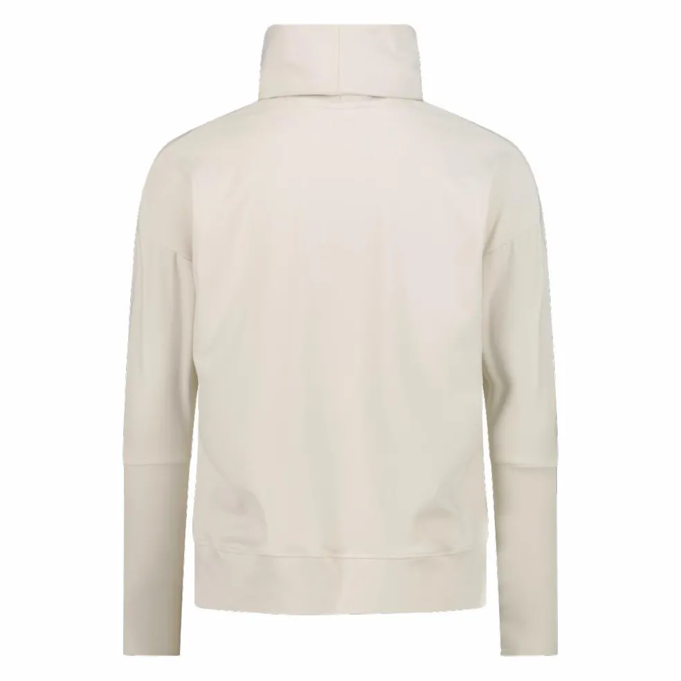 Damenpullover mit langen Ärmeln und Rollkragen