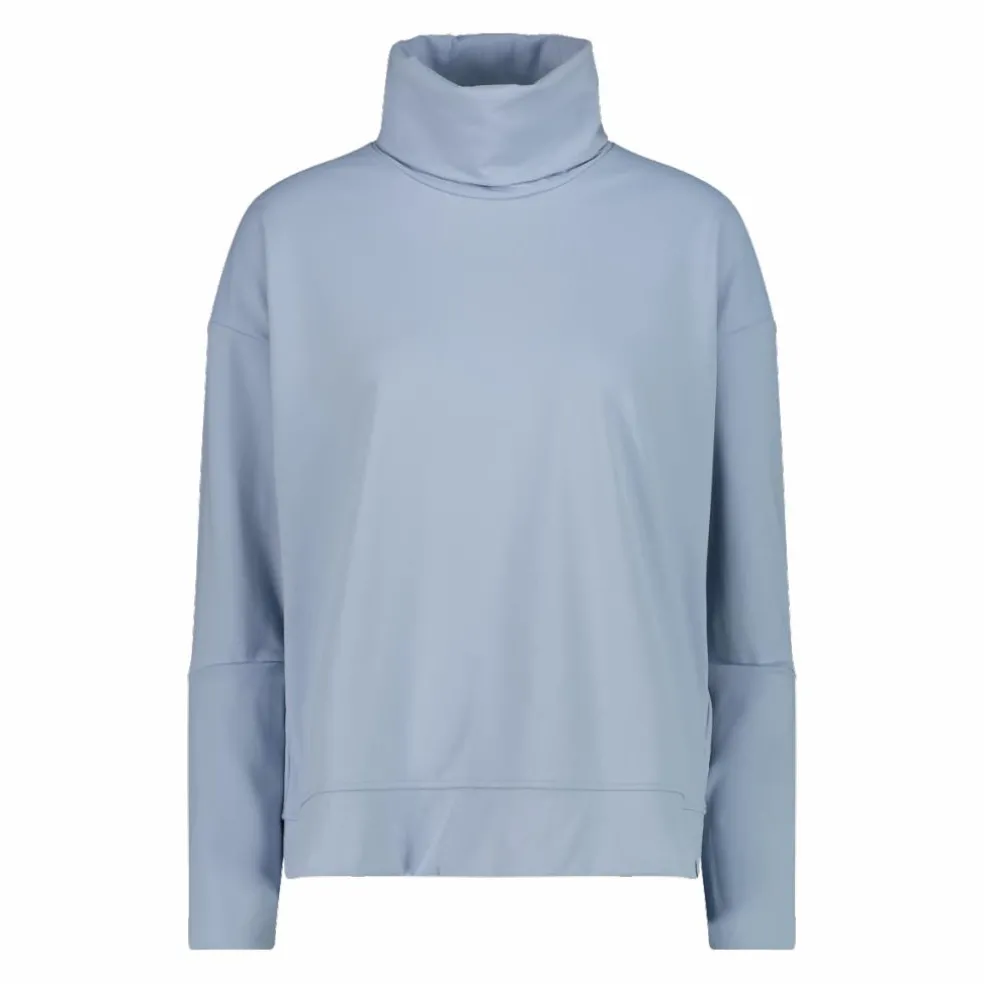 Damenpullover mit langen Ärmeln und Rollkragen