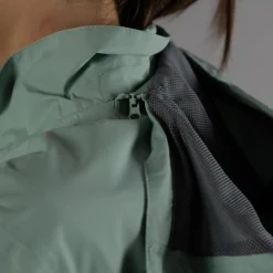 Damen-Regenjacke mit abnehmbarer Kapuze