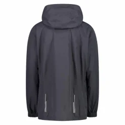 Damen-Regenjacke mit abnehmbarer Kapuze