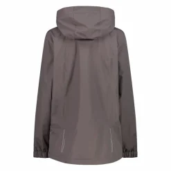 Damen-Regenjacke mit abnehmbarer Kapuze