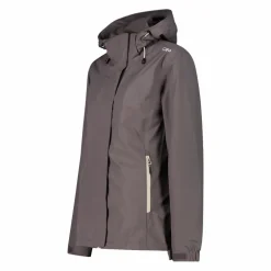 Damen-Regenjacke mit abnehmbarer Kapuze