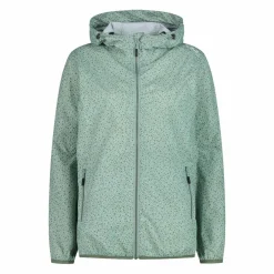 Damen-Ripstopjacke Packable Microcheck