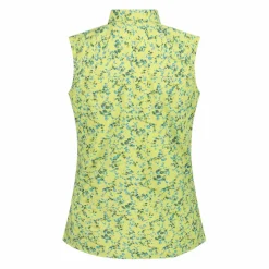 Damen-Ärmelloses Shirt mit floralem Muster