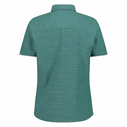 Damen-Shirt aus Baumwollmischung mit kurzen Ärmeln