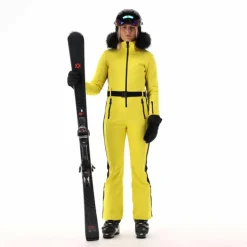 Damen-Skianzug mit abnehmbarer Kapuze