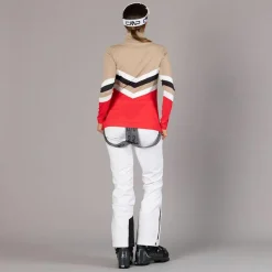 Damen-Skihose mit Trägern aus Softshell