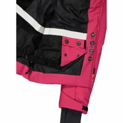 Damen-Skijacke mit diagonalen Steppnähten