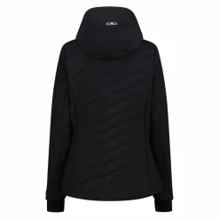 Damen-Skijacke mit diagonalen Steppnähten