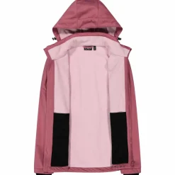 Damen-Softshelljacke mit abnehmbarer Kapuze