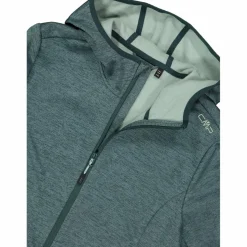 Damen-Softshell-Parka mit melierter Kapuze